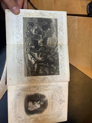 Illustrated Scripture History for the Young Vol. 1 engravings Howard HC 1860's-image