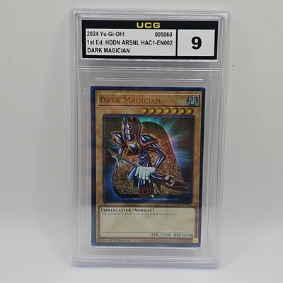 Yugioh Dark Magician Duel Terminal Ultra Rare 1st Edition HAC1-EN002 Graded 9-image