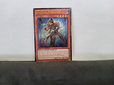 Yugioh Gagaga Magician ZTIN-ENV01 Ultimate Rare Limited Edition NM-image