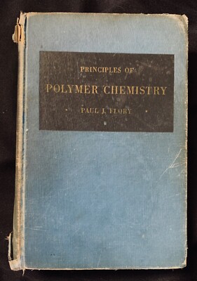 Paul Flory Principles of Polymer Chemistry 1953, 2nd printing hdbk classic copy-image