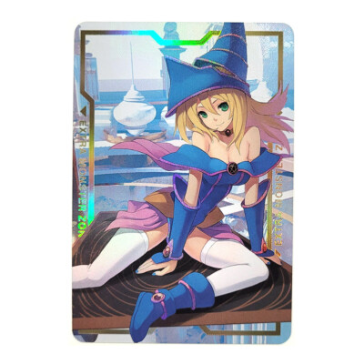 Doujin Art Waifu Anime Holo Foil ACG Card 1192 - Yu Gi Oh Dark Magician Girl-image