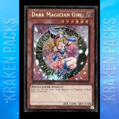 YUGIOH Dark Magician Girl (PSR) SBC2-ENA13 1ST EDITION Near Mint-image