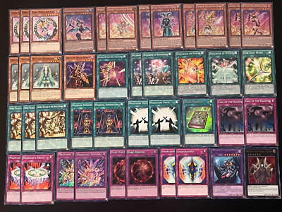 Yugioh Tournament Ready DARK MAGICIAN GIRL DECK- CHOCOLATE- BERR **HOT** + Bonus-image