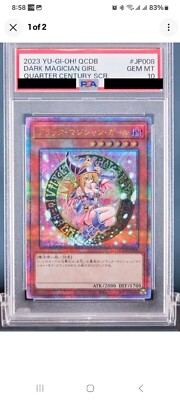 Dark Magician Girl (QCDB-JP008) Japanese Quarter Century Rare psa 10 -image