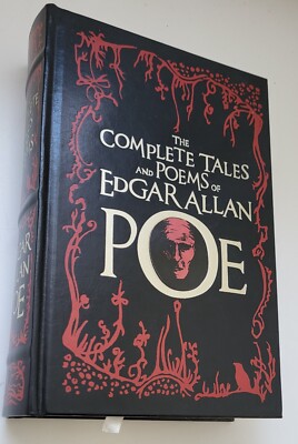 The Complete Tales and Poems of Edgar Allan Poe Leatherbound HC B&N Raven Lenore-image