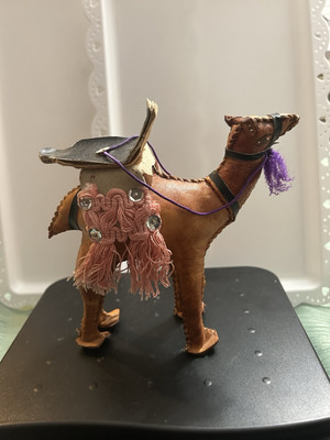 Vintage Leather Bound Camel-image