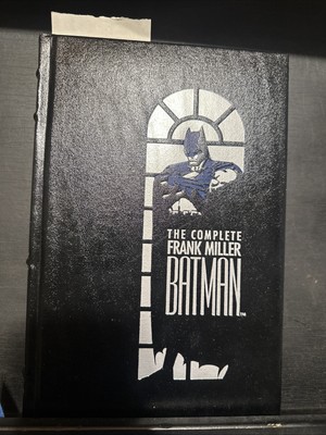 The Complete Frank Miller Batman HC Leather Bound DC Comics Hardcover Book new-image