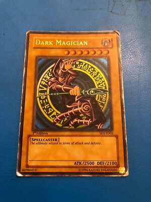 YUGIOH Ultra Rare Dark Magician SDY-E005 1st Edition PLAYED-image