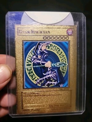 Yu-Gi-Oh! TCG Dark Magician Gold Metal Collectible-image