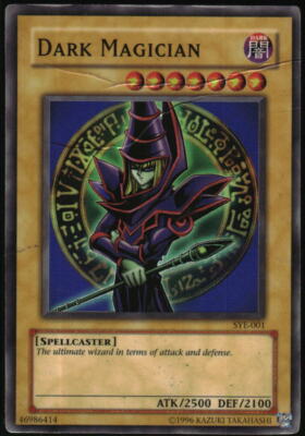 Yu-Gi-Oh! Kaiba Evolution Dark Magician 2004 SYE-001 Super Rare Unlimited-image