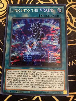 Yugioh Link into the VRAINS! Prismatic Secret MP22-EN271 1st Ed Near Mint-image