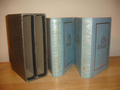2 vol HUNTING THE WORLD'S MOUNTAINS Jim Rikoff AMWELL PRESS leather SIGNED ltd-image