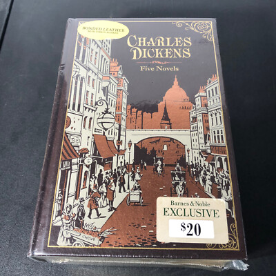 Charles Dickens: Three Novels. Bonded Leather Collectible Edition. New/sealed-image
