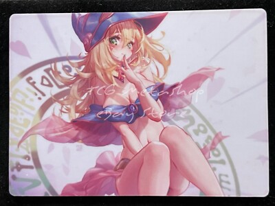 DUAL 625 Dark Magician Girl Yu-Gi-Oh! Goddess Story Anime Waifu Card ACG NSFW-image