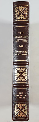 The Scarlet Letter: Nathaniel Hawthorne. Franklin Press Ltd. Ed. Leather 1978-image