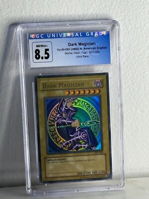 YuGiOh! DARK MAGICIAN SDY-006 CGC 8.5 - Ultra Rare Holo NOT PSA-image