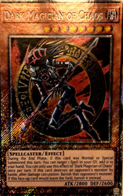 Yugioh [Dark Magician of Chaos] [1stEdition] [RA03-EN134][Platinum Secret Rare]-image