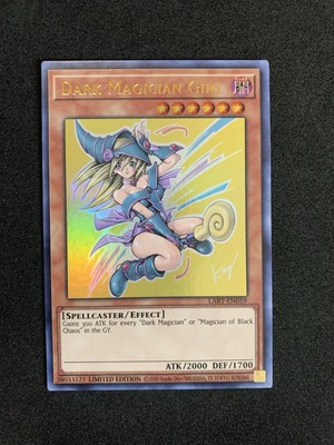 Yugioh Dark Magician Girl - LART-EN019 Lost Art promo Ultra Rare (NM)-image