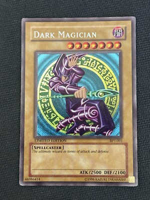 Yu-Gi-Oh!  Dark Magician, Secret Rare, Limited Edition  BPT-001-image