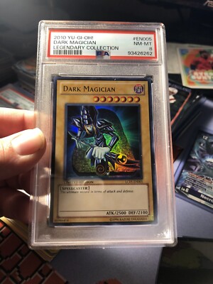 Dark Magician PSA 8 LC01-EN005 Legendary Collection-image
