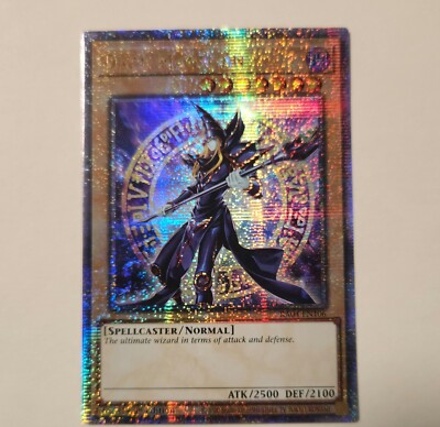 Yugioh! Dark Magician (8th Art) Quarter Century Secret Rare Stampede RA04-EN106-image