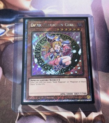 Yu-Gi-Oh! Stampede - Dark Magician Girl RA04-EN107 Platinum Secret Rare NM-image