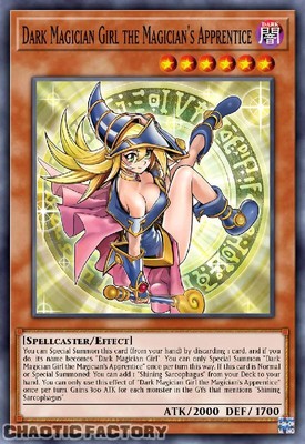 YUGIOH ALIN-EN004 Dark Magician Girl the Magician's Apprentice Secret Rare 1st E-image