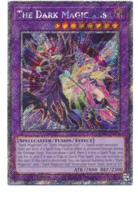 The Dark Magicians - RA04-EN054 - Platinum Secret Rare Stampede-image