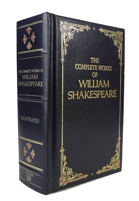 The Complete Works of William Shakespeare - 1987 - Chatham River Press - Leather-image