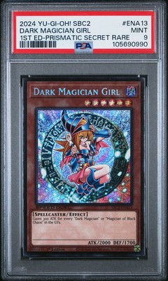 2024 YU-GI-OH! SBC2-SPEED DUEL BATTLE CITY FINALS DARK MAGICIAN GIRL PSA 9-image