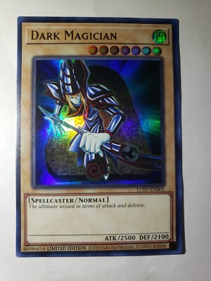 Yugioh! Dark Magician - LC01-EN005 - Ultra Rare - Limited Edition Near Mint, Eng-image
