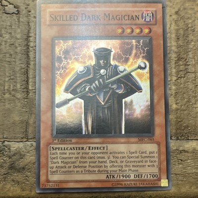 Yugioh Skilled Dark Magician Super Rare MFC - 1st Edition 🪄 LP-image