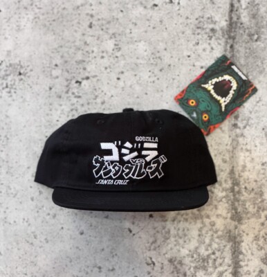 Santa Cruz vs Godzilla Snapback Cap - Black-image