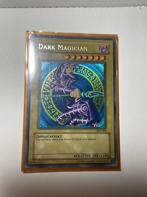 Dark Magician SDY-006 Yugioh Gold Writing Holographic-image