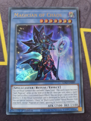 🔥 Yugioh LDS3-EN089 Magician Of Chaos STANDARD Ultra Rare 1ST EDITION-image