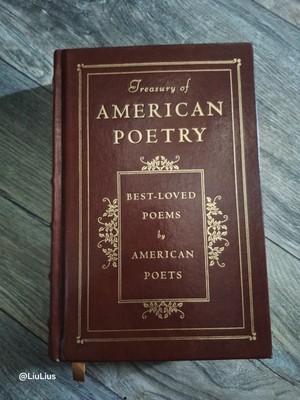 Treasury of American Poetry 1993 Barnes & Noble Leatherbound Edition-image
