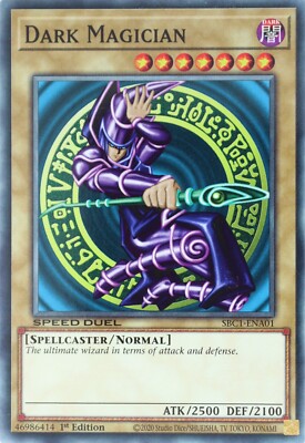 Yugioh Dark Magician SBC1-ENA01 Common 1st Edition-image