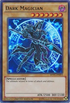Yugioh! Dark Magician - MVP1-ENSV3 - Ultra Rare - Limited Edition Near Mint, Eng-image