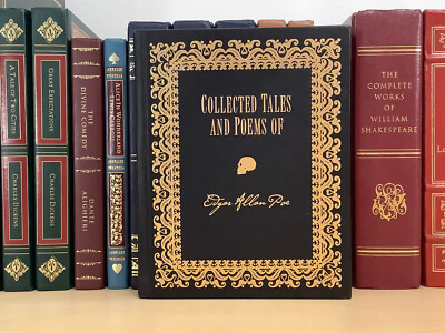 Collected Tales and Poems of Edgar Allan Poe - leatherbound  - ex-library-image