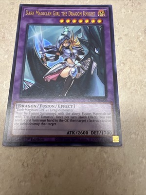 YUGIOH DARK MAGICIAN GIRL THE DRAGON KNIGHT DLCS-EN006 1ST ULTRA (NM)-image