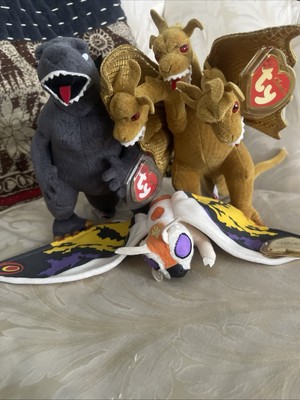2001 Godzilla Beanie Babies Perfect Condition-image