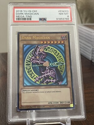 Yu-Gi-Oh!  PSA 9 Mint DARK MAGICIAN (CT13-EN003 MEGA-Tins) -image