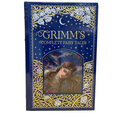 ❤️GRIMM'S COMPLETE FAIRY TALES Brothers Grimm Bonded Leather Illustrated SEALED-image