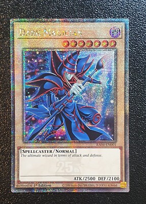 Yugioh RA04-EN001 Dark Magician (New Art) QCSR 1st MINT-image