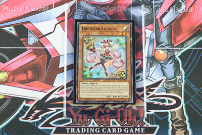 YuGiOh Trickstar Lilybell SP18-EN021 1st Edition Starfoil Rare-image