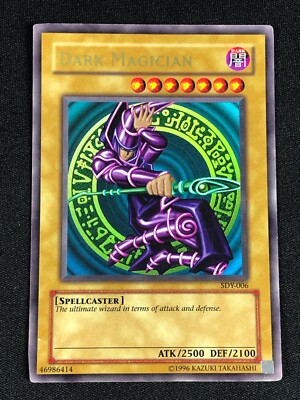 YUGIOH DARK MAGICIAN SDY-006 ULTRA HP/CREASES-image