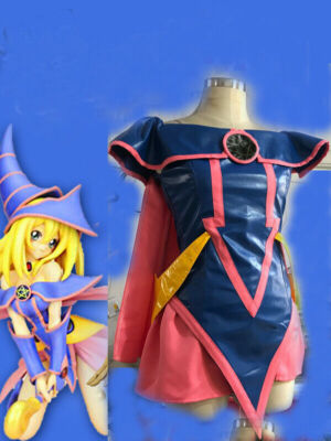 Hot！Yu-Gi-Oh! Dark Magician Girl Cosplay Costume-image