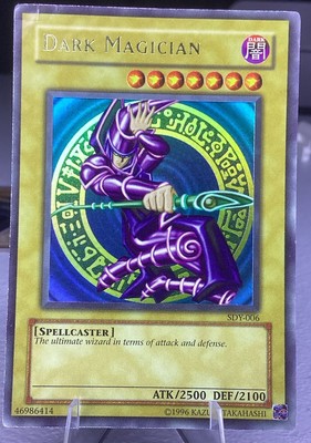 Yugioh Dark Magician SDY-006 1ST Near Mint Start Deck Yugi-image
