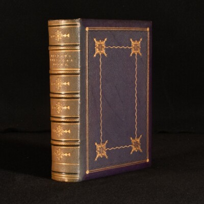 c1868 The Poetical Works Of John Milton The Chandos Poets Mudie Binding-image