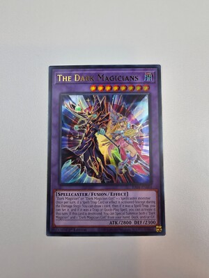 The Dark Magicians (UR) RA04-EN054 Quarter Century Stampede 1st Edition-image